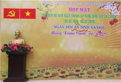 Image: Họp mặt mừng Đảng - mừng Xuân và ngày hội An sinh xã hội Xuân Canh Tý - năm 2020