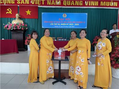 Image: Đại hội Công đoàn cơ quan UBND Phường 15 lần thứ XII, nhiệm kỳ 2023 – 2028