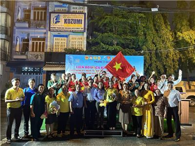 Image: Liên hoan ca khúc cách mạng chào mừng kỷ niệm 78 năm ngày Cách mạng tháng Tám thành công và Quốc khánh nước CHXHCN Việt Nam (2/9/1945-2/9/2023) với chủ đề “Rạng rỡ Việt Nam”.